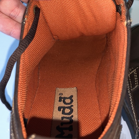 Vintage 90’s Mudd Chunky Platform Donnie Brown Oxford Style Shoes Deadstock Y2K - Picture 14 of 17